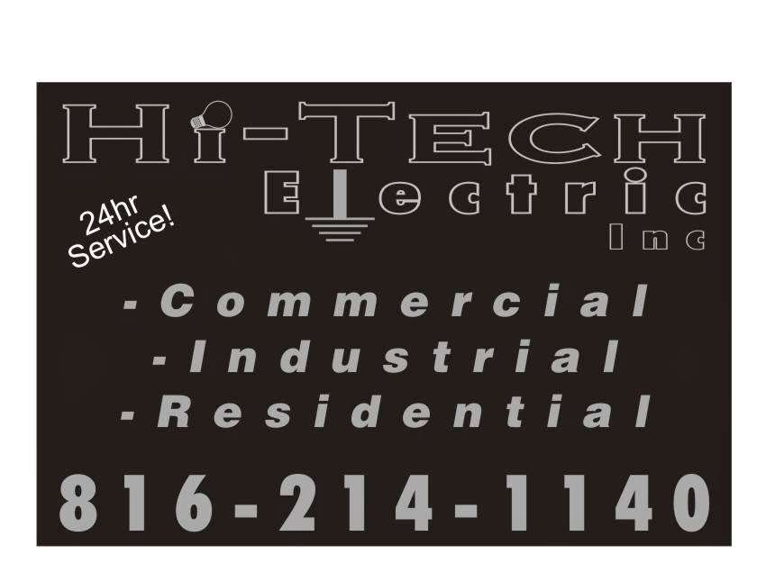 Hi-Tech Electric, Inc. | 1524 NE 99th St, Kansas City, MO 64155 | Phone: (816) 214-1140