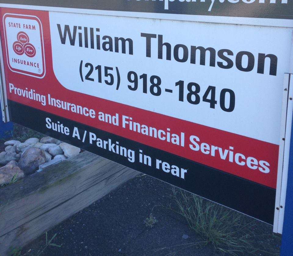 William Thomson Jr - State Farm Insurance Agent | 2166 Street Rd, Warrington, PA 18976 | Phone: (215) 918-1840