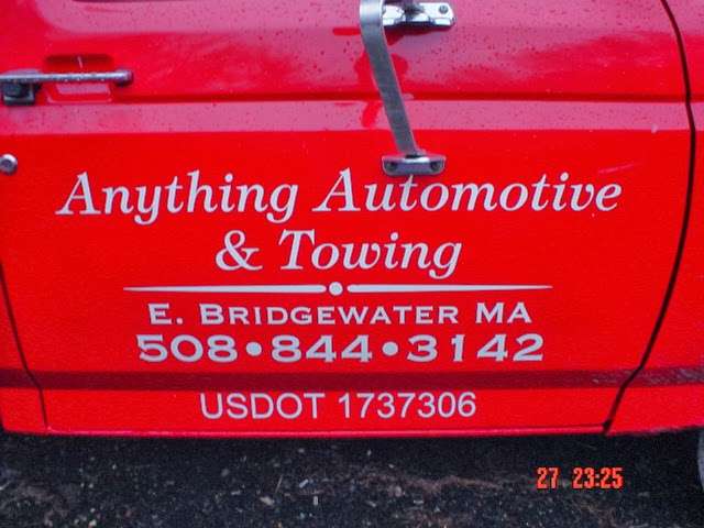 Anything Automotive & Towing | 484 Bedford St Rear, East Bridgewater, MA 02333, USA | Phone: (508) 844-3142