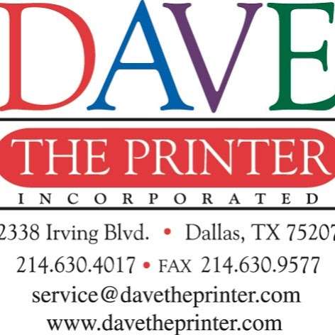 Dave the Printer | 2338 Irving Blvd, Dallas, TX 75207, USA | Phone: (214) 630-4017