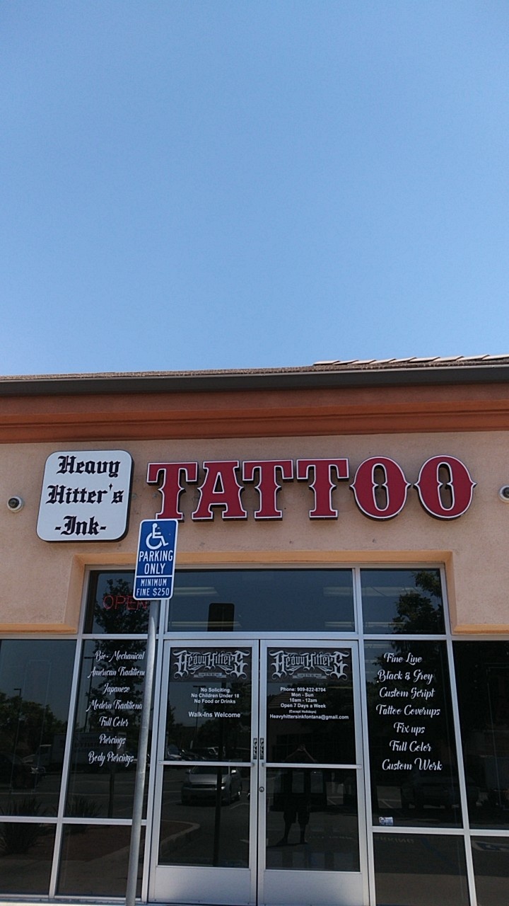 Heavy Hitters Ink | 17264 Foothill Blvd, Fontana, CA 92335, USA | Phone: (909) 592-7269