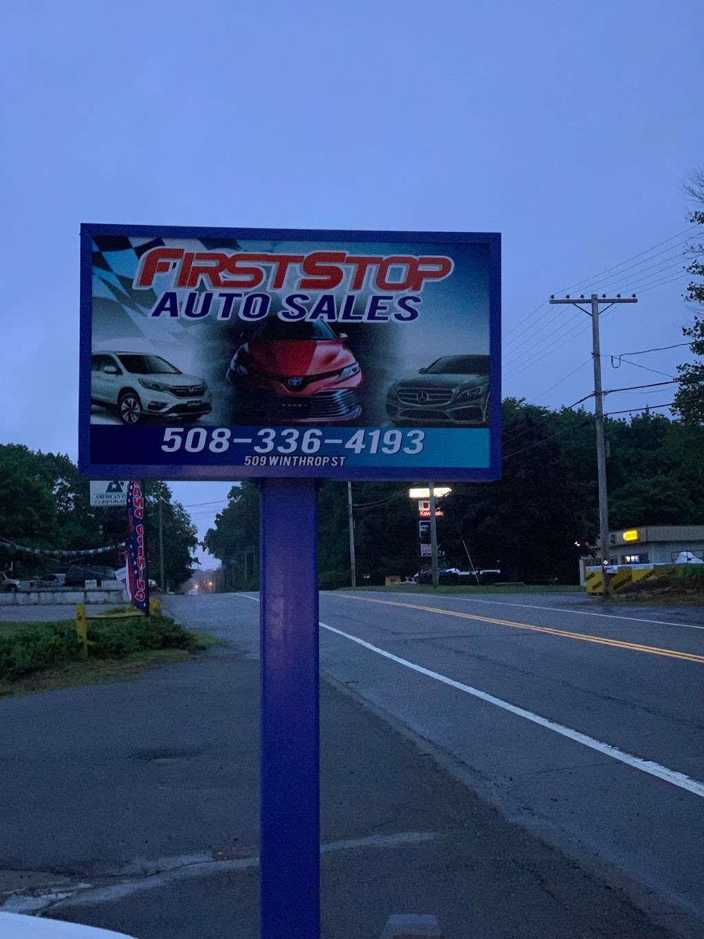 First Stop Auto Sales LLC | 509 Winthrop St, Rehoboth, MA 02769, USA | Phone: (508) 336-4193