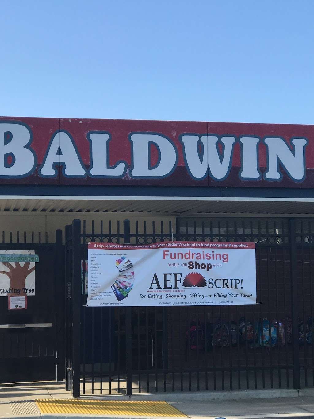 Baldwin Stocker Elementary School | 422 W Lemon Ave, Arcadia, CA 91007 | Phone: (626) 821-8351