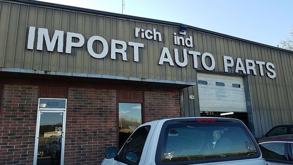 Rich Industries Import Auto Parts | 4120 Winchester Ave, Kansas City, MO 64129 | Phone: (816) 861-3200