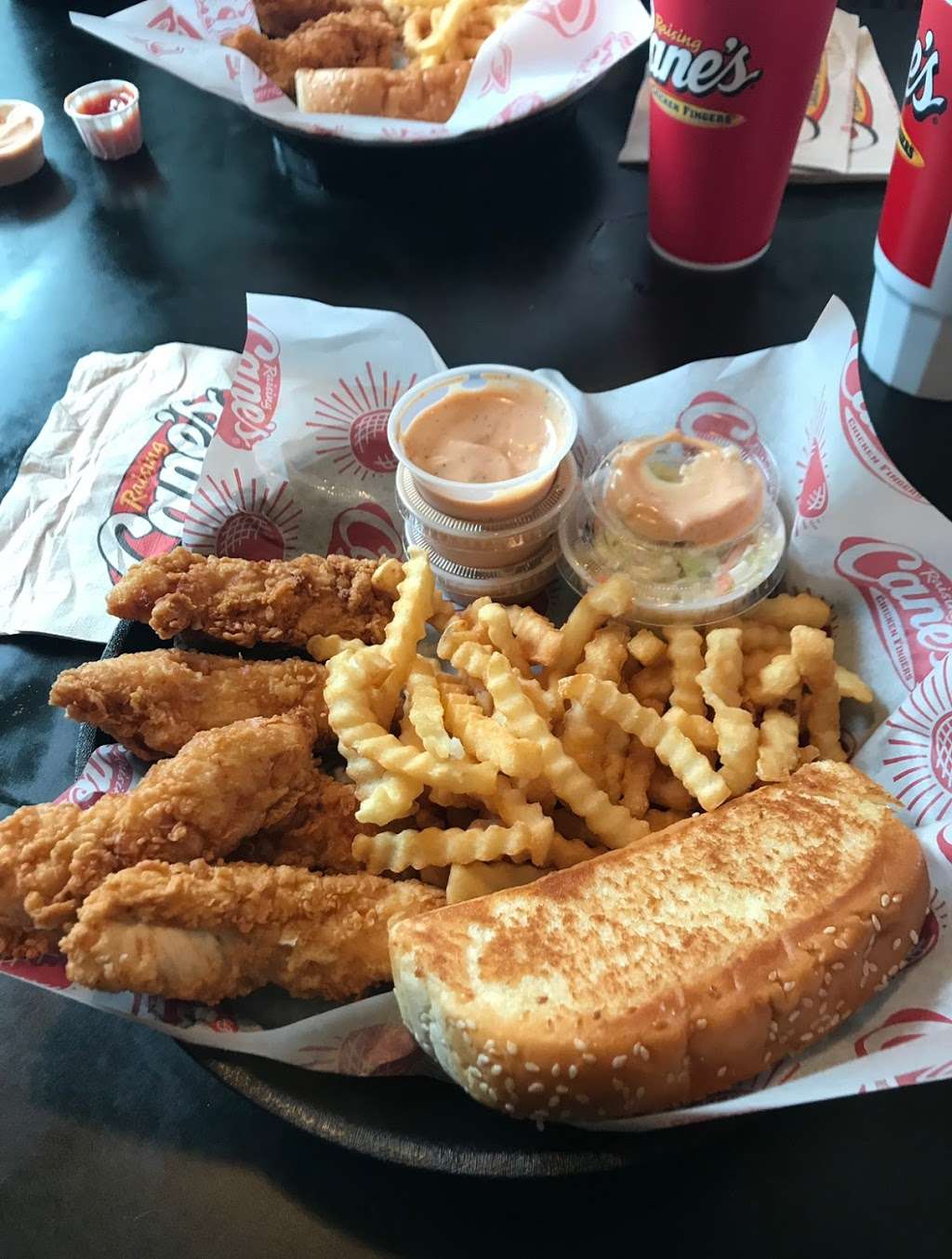 Raising Canes Chicken Fingers | 9800 Airport Blvd, San Antonio, TX 78216 | Phone: (210) 592-7249