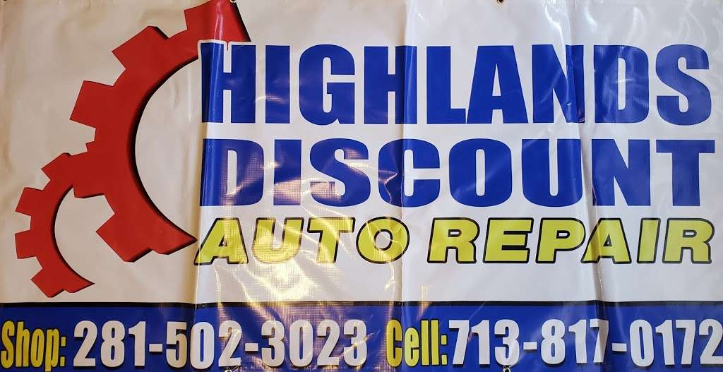Highland Discount Auto Repair | 405 N Main St, Highlands, TX 77562, USA | Phone: (281) 502-3023