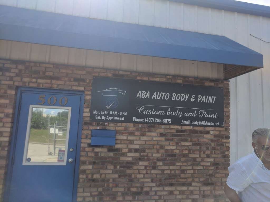 ABA Auto Body & Paint | 500 Irene St, Orlando, FL 32805, USA | Phone: (407) 299-6075