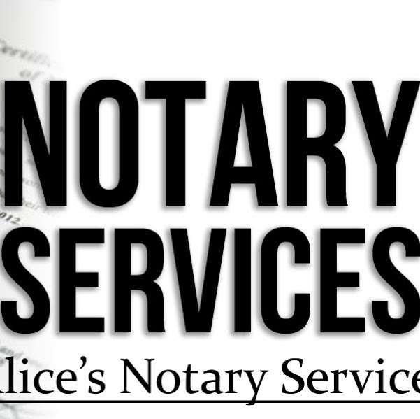 Alices Notary Services | 1675 W Base Line St, San Bernardino, CA 92411, USA | Phone: (909) 571-6469