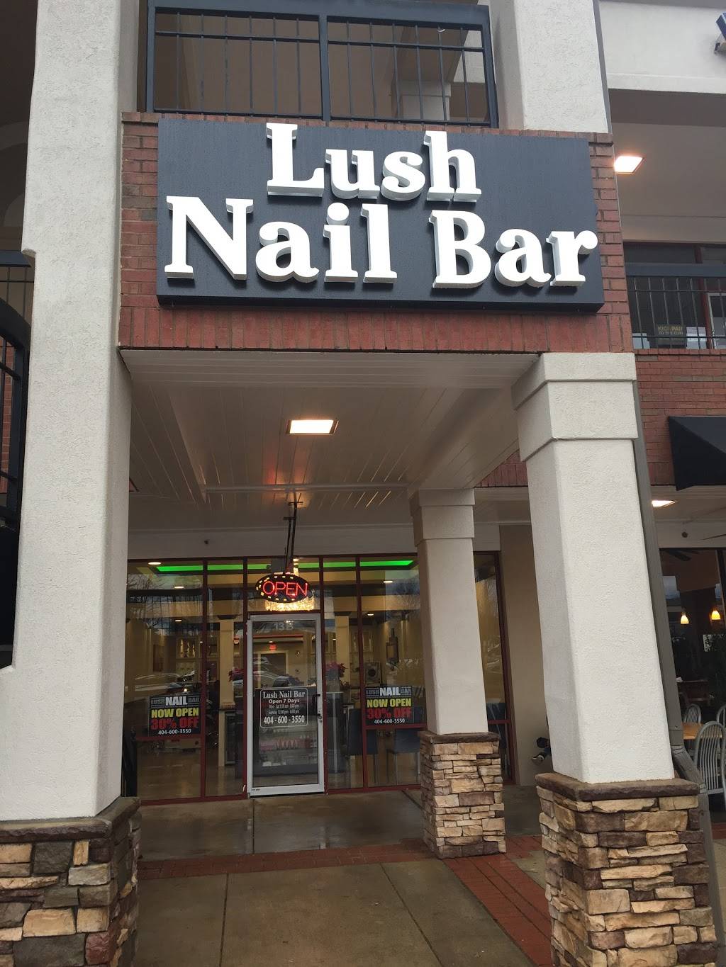 Lush Nail Bar | 4920 Roswell Rd Suite 13B, Atlanta, GA 30342, USA | Phone: (404) 600-3550