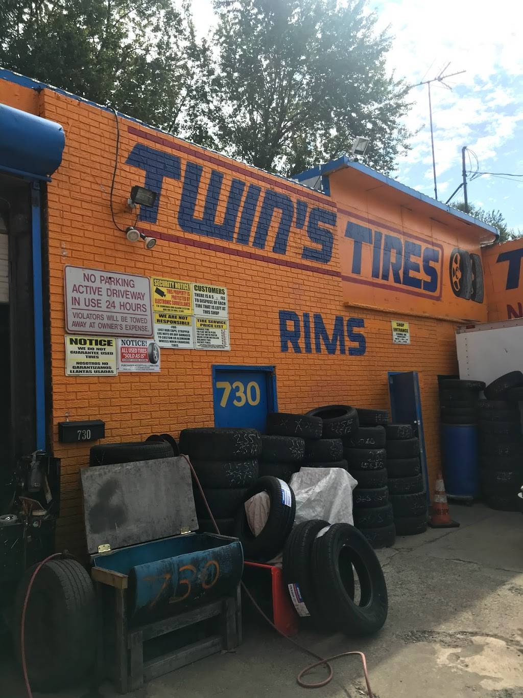 Twin’s Tires | 730 Tonnele Ave, Jersey City, NJ 07307, USA | Phone: (201) 798-5956