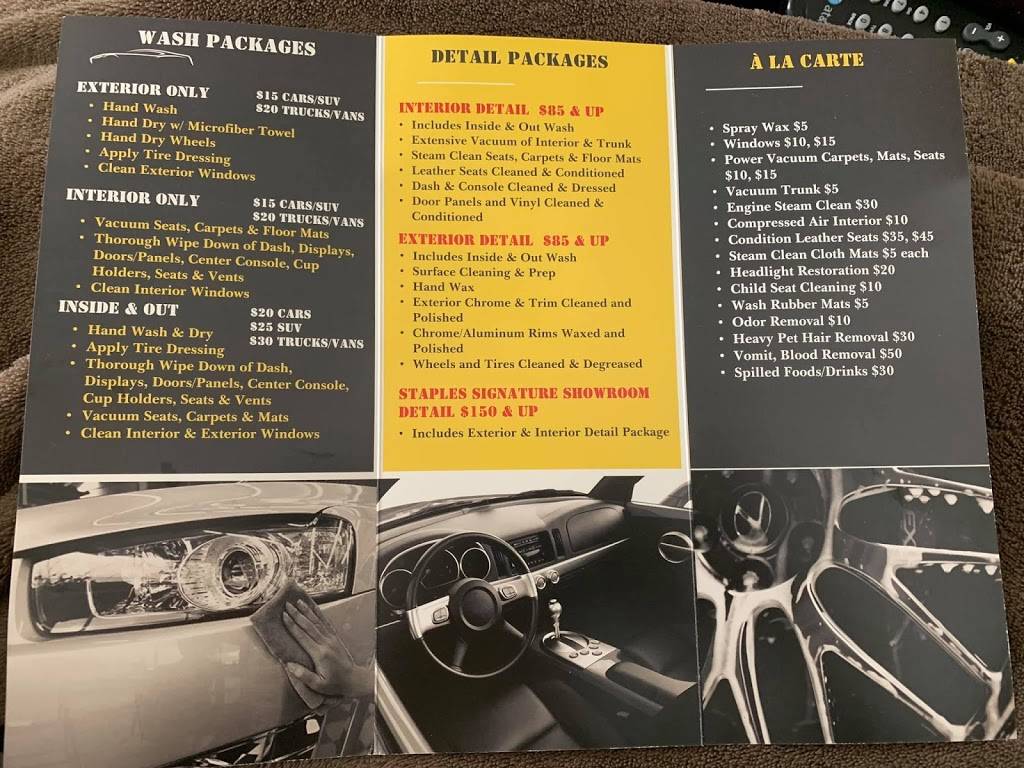 Staples Hand Car Wash And Auto Detailing | 6419 W Capitol Dr, Milwaukee, WI 53216, USA | Phone: (262) 395-6016