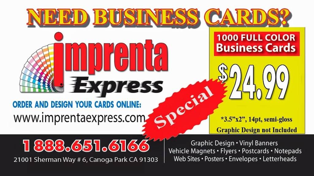 Imprenta Express | 5913 Niles St #4, Bakersfield, CA 93306, USA | Phone: (661) 412-9886
