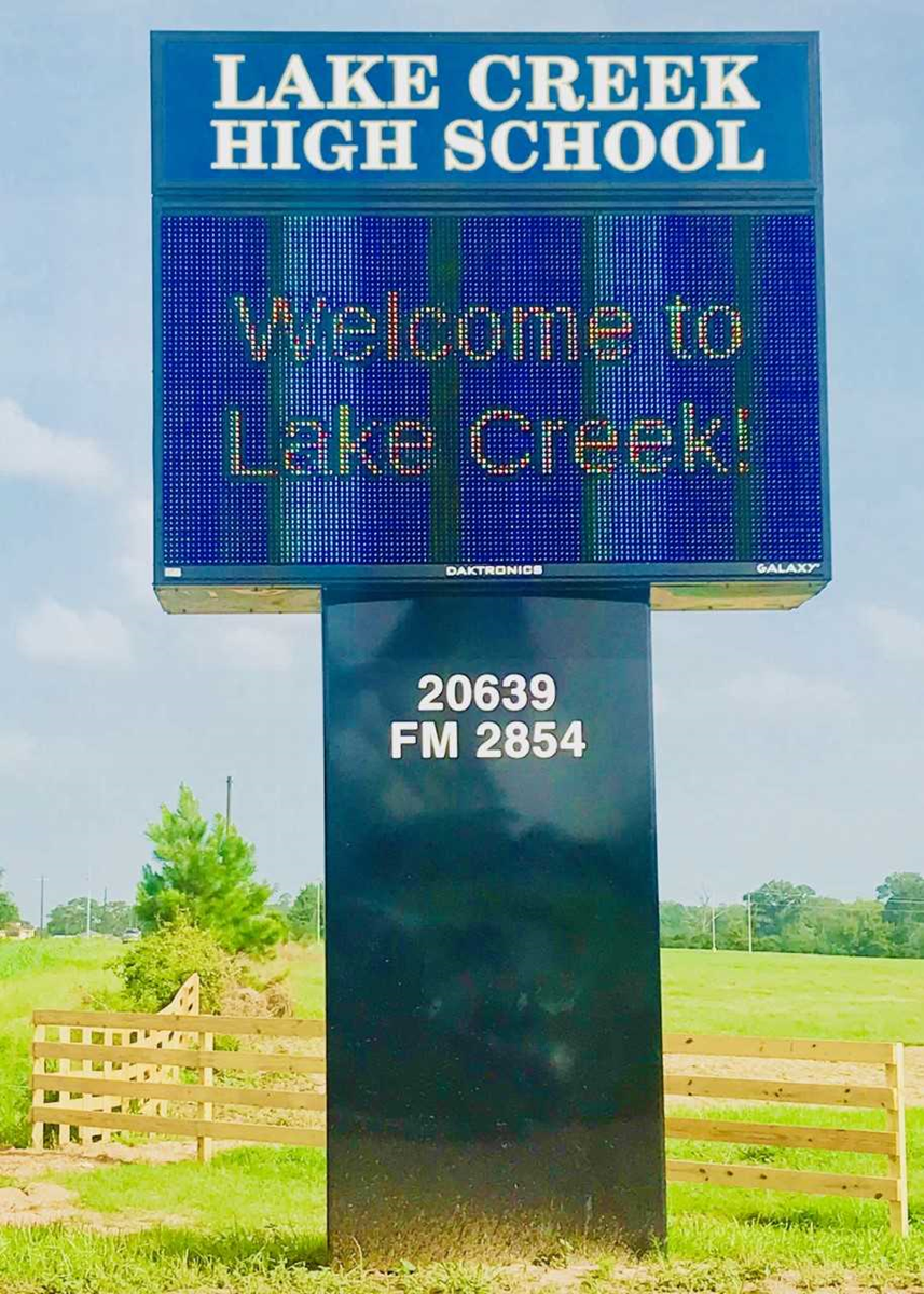 Lake Creek High School | 20639 FM 2854 Rd, Montgomery, TX 77316, USA | Phone: (936) 276-4000
