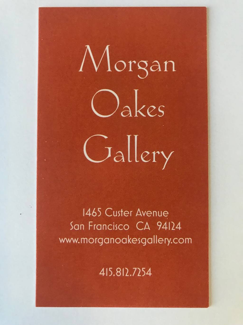 Morgan Oakes Gallery | at Custer Avenue Galleries, 1465 Custer Ave, San Francisco, CA 94124, USA | Phone: (415) 861-2370