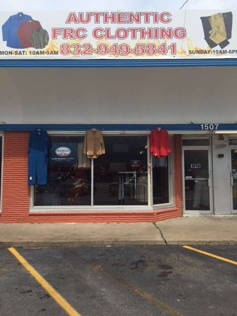 Authentic Frc Clothes | 1507 Richey St, Pasadena, TX 77502, USA | Phone: (832) 949-5841