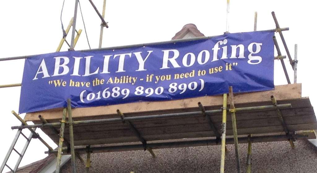 Ability Roofing | 49 Haileybury Rd, Orpington BR6 9EZ, UK | Phone: 01689 890890