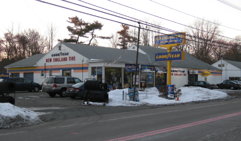 NEW ENGLAND TIRE Car Care Centers - Mansfield | 515 S Main St, Mansfield, MA 02048, USA | Phone: (508) 261-6100