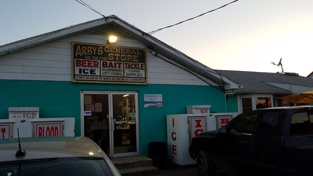 Arbys General Store | 8954 MD-363, Deal Island, MD 21821, USA | Phone: (410) 784-2749