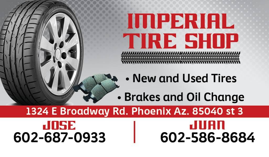 Imperial Tire Shop/ LLantera | 1324 E Broadway Rd St 3, Phoenix, AZ 85040, USA | Phone: (602) 586-8684