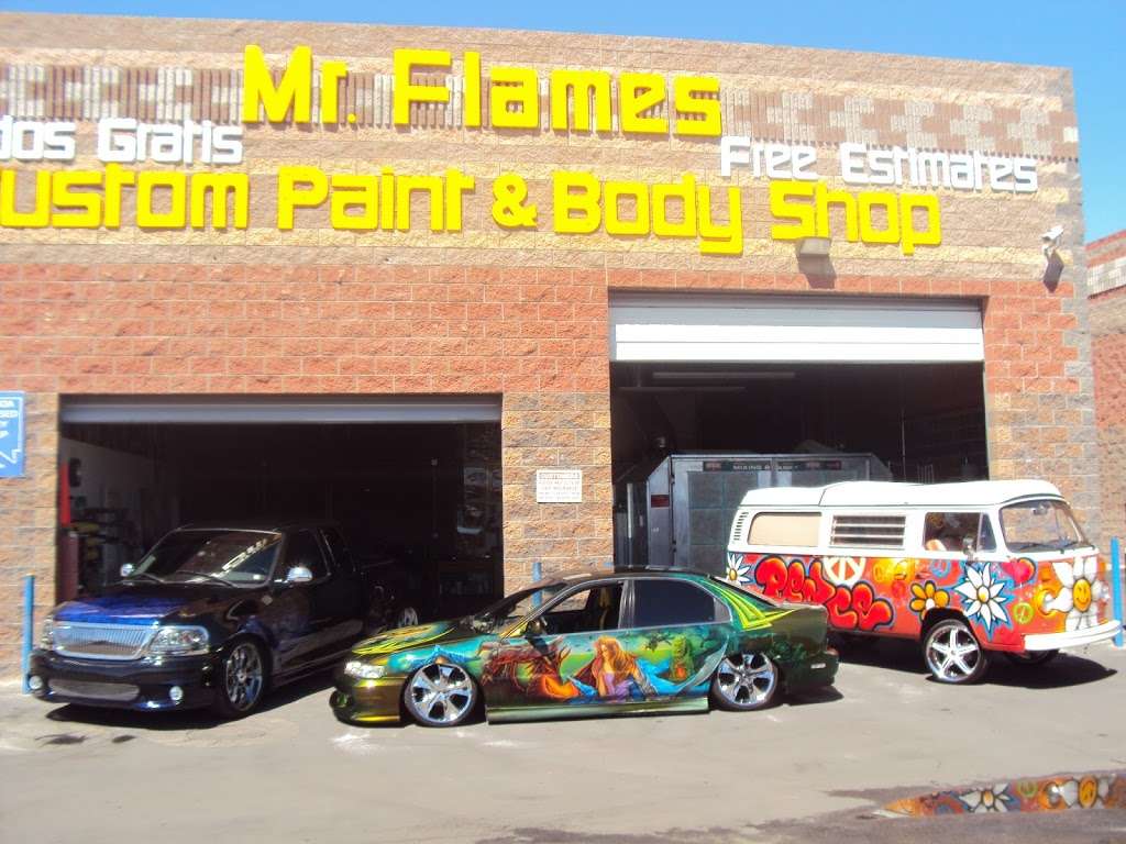 Mr Flames Paint & Body | 4240 E Lake Mead Blvd # 125, Las Vegas, NV 89115, USA | Phone: (702) 643-0422