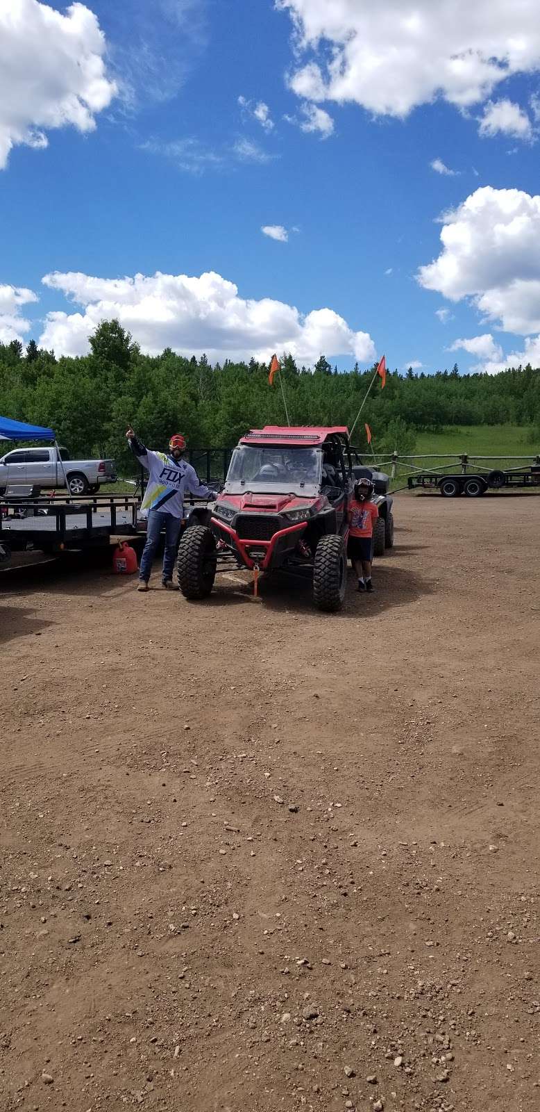 Staging Area to unload RZR | Black Hawk, CO 80422, USA