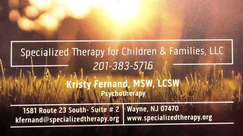 Caring NJ Psychotherapists I Immediate appts I Kristy Fernand, M | 1581 NJ-23, Wayne, NJ 07470 | Phone: (201) 383-5716