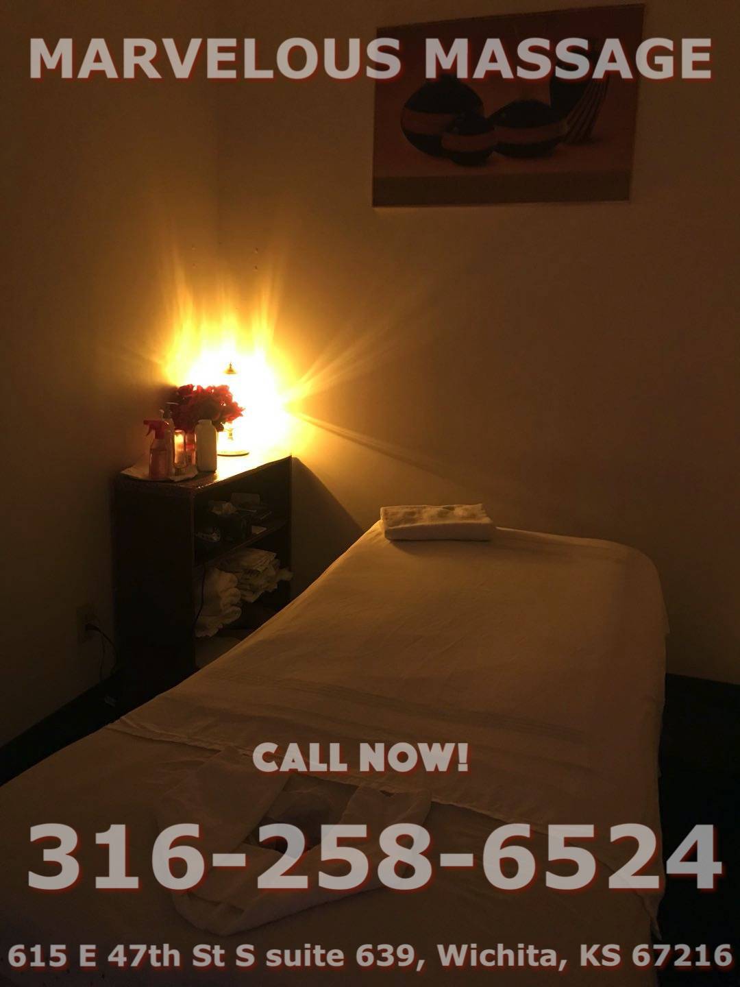 Marvelous Massage | 615 E 47th St S suite 639, Wichita, KS 67216, USA | Phone: (316) 258-6524