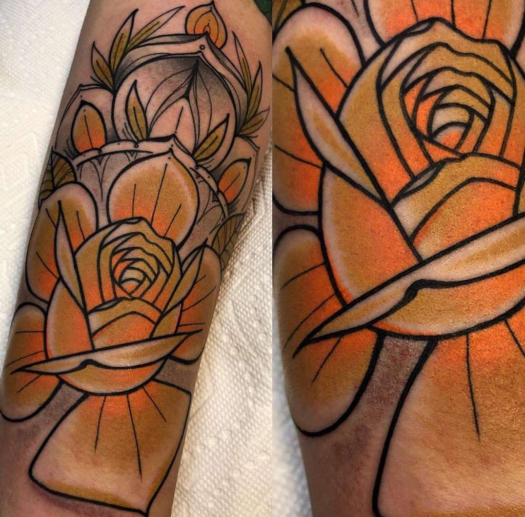 Black Dahlia Tattoo Studio | 923 N Broad St, Woodbury, NJ 08096, USA | Phone: (856) 845-5476