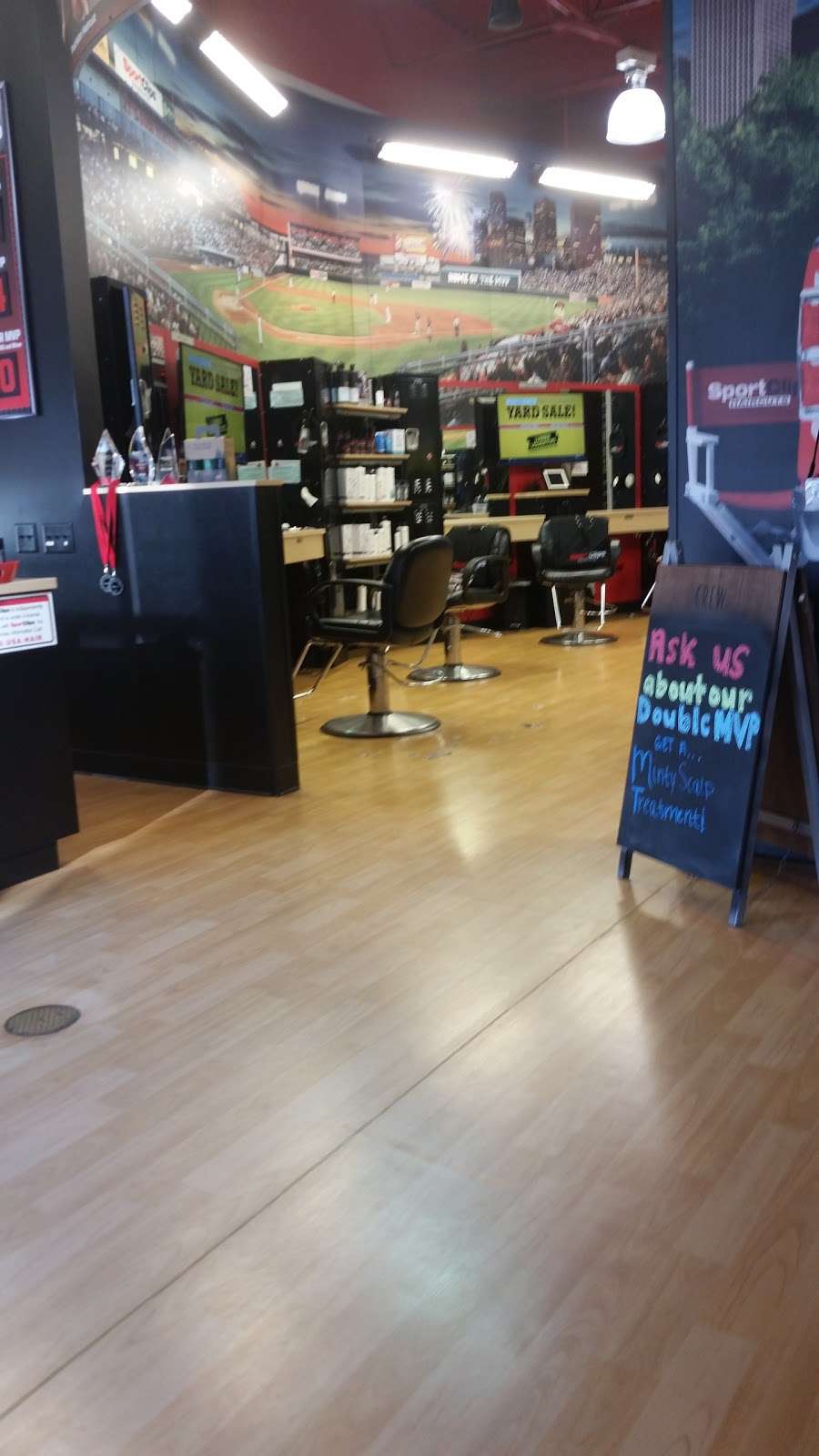 Sport Clips Haircuts of K-7 Hwy and Santa Fe | 291 N, KS-7, Olathe, KS 66061, USA | Phone: (913) 397-0500