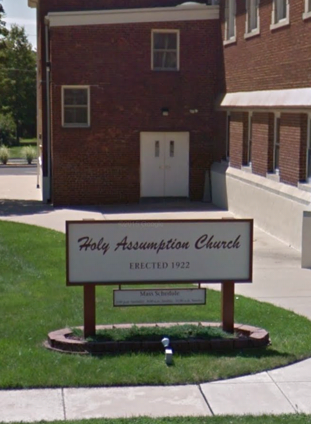 Holy Assumption Church | 1290 Hornberger Ave, Roebling, NJ 08554, USA | Phone: (609) 499-0161