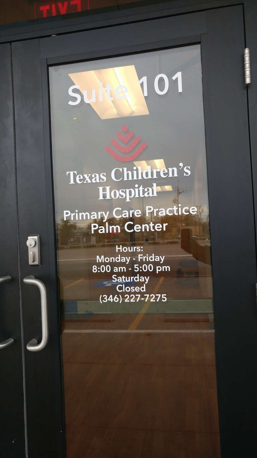 Texas Childrens Hospital Primary Care Practice at Palm Center | 5400 Griggs Rd Suite 101, Houston, TX 77021, USA | Phone: (346) 227-7275