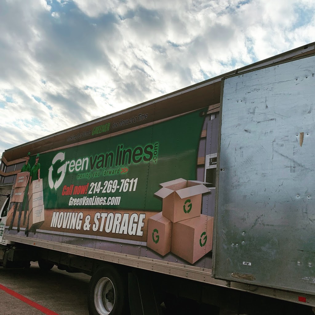 Green Van Lines Moving Company - Dallas | 3109 Garden Brook Dr, Dallas, TX 75234, USA | Phone: (469) 718-7343