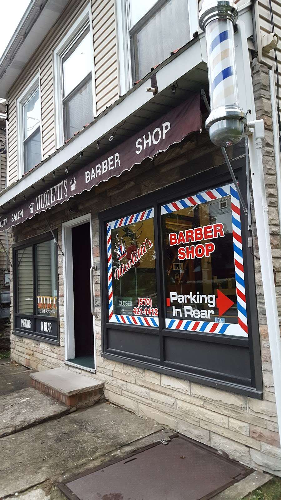 Nicolettis Barber Shop | 178 N Courtland St, East Stroudsburg, PA 18301 | Phone: (570) 421-1412