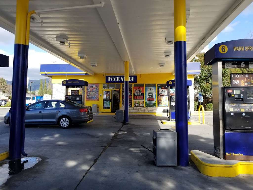 Warm Springs Gas | 47700 Warm Springs Blvd, Fremont, CA 94539, USA | Phone: (510) 656-0908