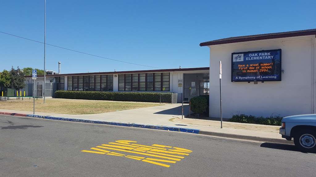 Oak Park Elementary School | 2606 54th St, San Diego, CA 92105, USA | Phone: (619) 344-5000