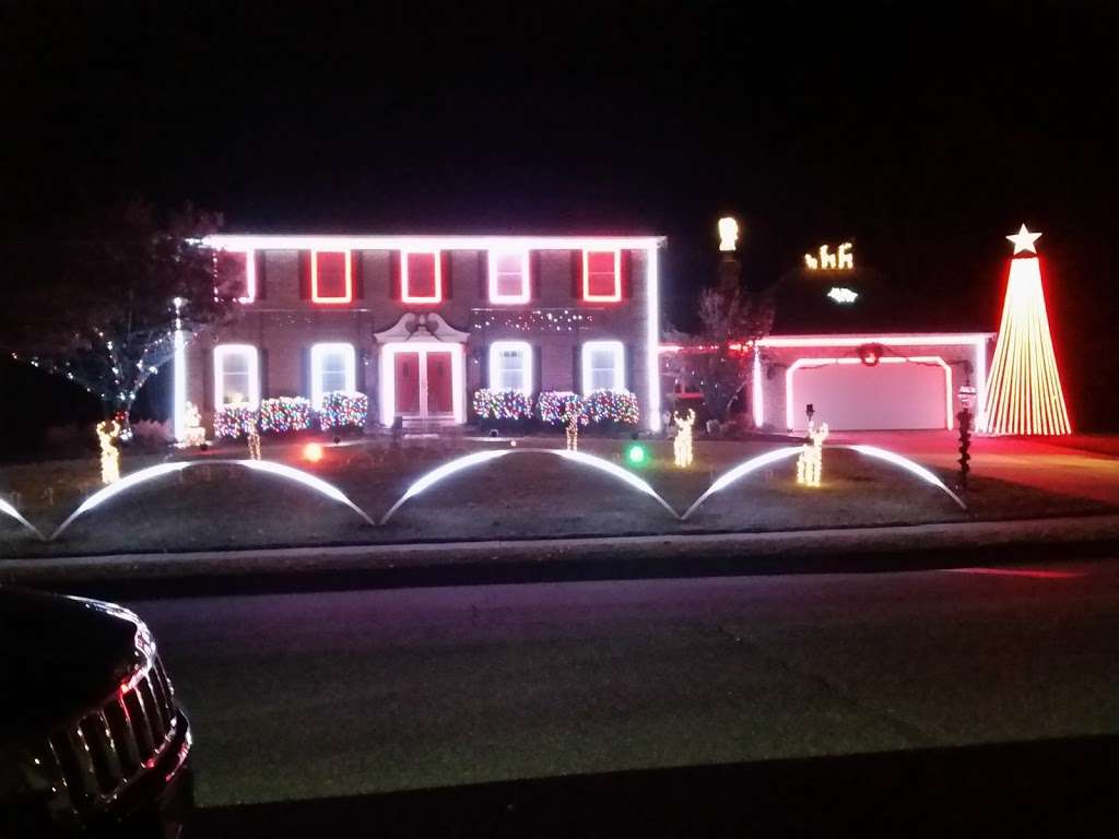 Brads Christmas Light Show | 1722 Edwin Dr, Bel Air, MD 21015