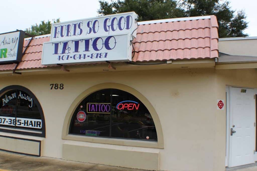 Hurts So Good Tattoo | 788 N State Rd 434 #108, Altamonte Springs, FL 32714, USA | Phone: (407) 644-8787