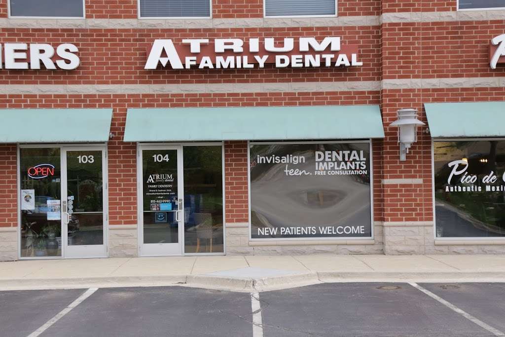 Atrium Family Dental | 1938 E Lincoln Hwy #104, New Lenox, IL 60451 | Phone: (815) 462-9990