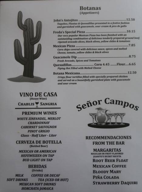 Señor Campos | 1220 W Whittier Blvd, La Habra, CA 90631, USA | Phone: (562) 694-3614