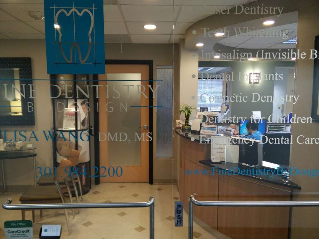 Fine Dentistry by Design: Dr Lisa Wang, DMD, MS | 3202 Tower Oaks Blvd #208, Rockville, MD 20852, USA | Phone: (301) 984-2200