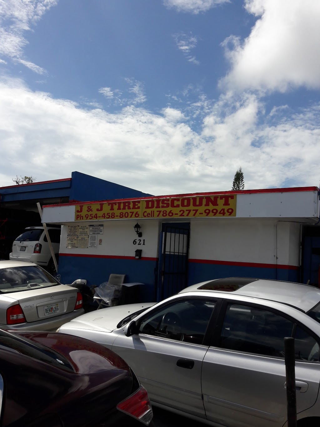 J & J Discount Tire | 621 W Pembroke Rd, Hallandale Beach, FL 33009, USA | Phone: (954) 458-8076