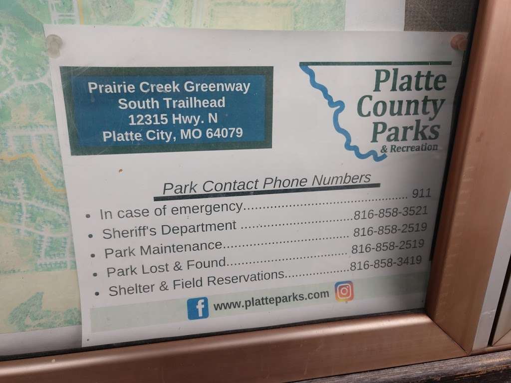 Prairie Creek Greenway Trailhead | Route N, Platte City, MO 64079, USA