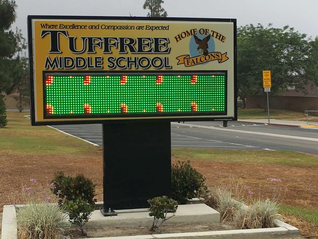 Tuffree Middle School | 2151 N Kraemer Blvd, Placentia, CA 92870, USA | Phone: (714) 986-7480