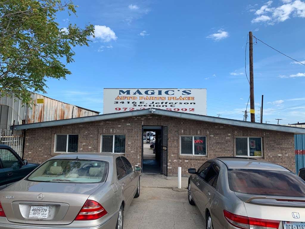 Magics Auto Parts Place | 3416 E Jefferson St, Grand Prairie, TX 75051, USA | Phone: (972) 262-5992