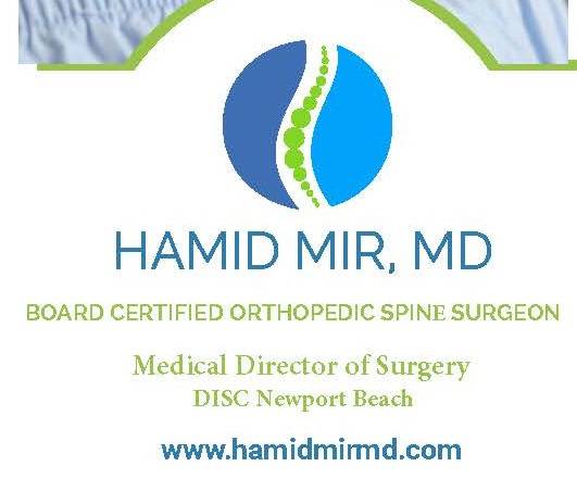 Hamid R. Mir M.D. | 3501 Jamboree Rd #1250, Newport Beach, CA 92660, United States | Phone: (949) 688-1216