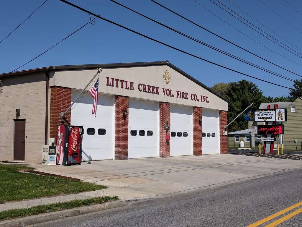 Little Creek Volunteer Fire Co | 311 Main St, Little Creek, DE 19961 | Phone: (302) 674-2149