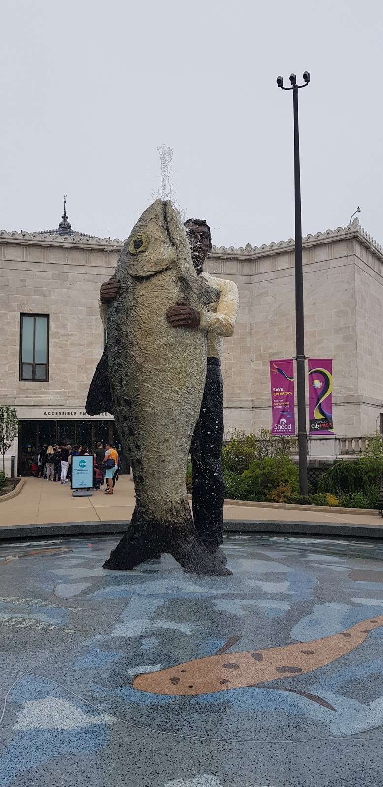Man With Fish | Chicago, IL 60605, USA
