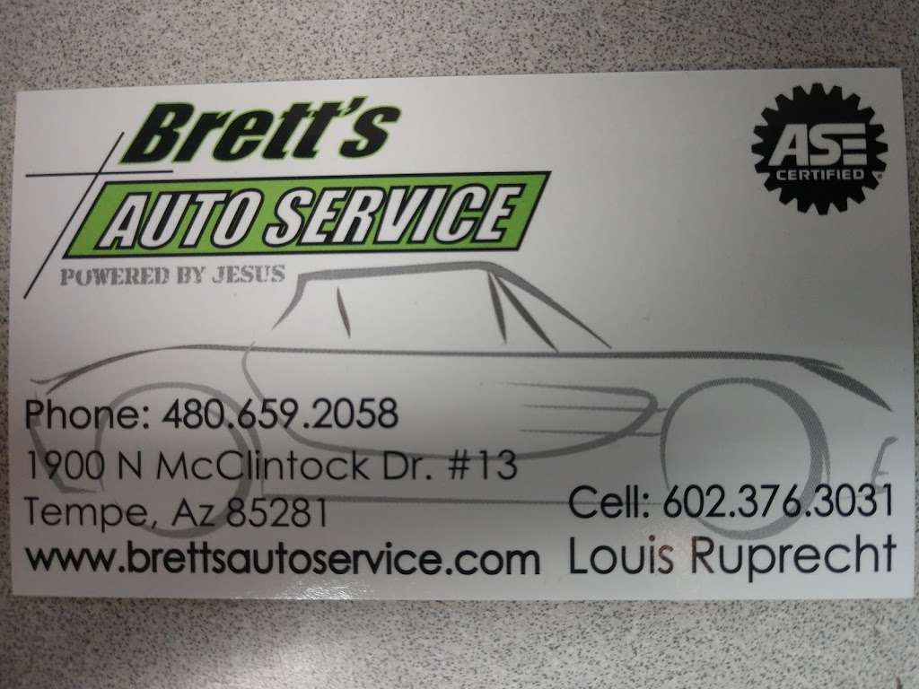 Bretts Auto Service | 1900 N McClintock Dr #13, Tempe, AZ 85281 | Phone: (480) 659-2058