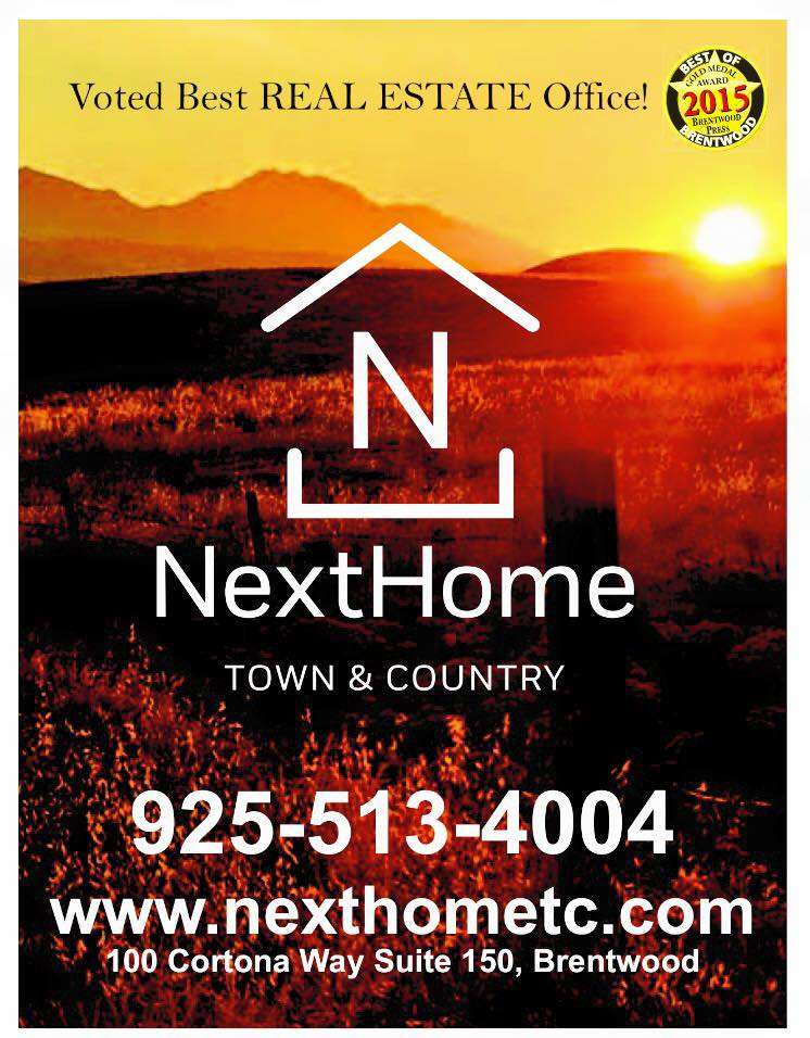 NextHome Town & Country | 100 Cortona Way #150, Brentwood, CA 94513 | Phone: (925) 383-5590