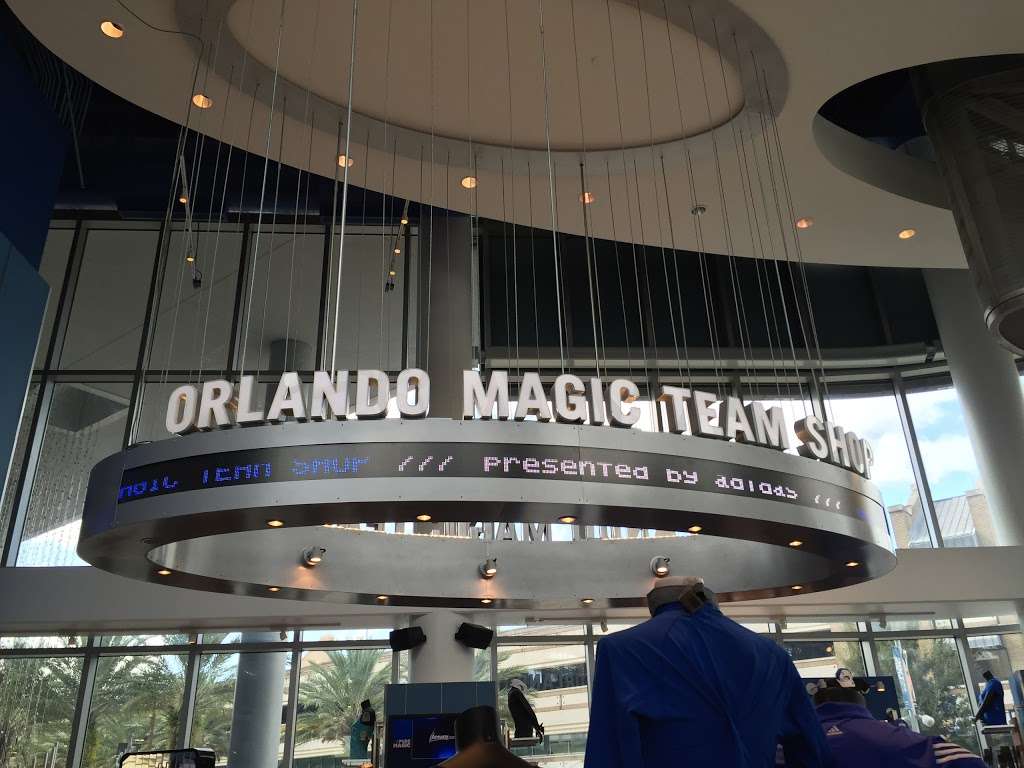 Orlando Magic Team Shop | 400 W Church St, Orlando, FL 32801, USA | Phone: (407) 440-7467